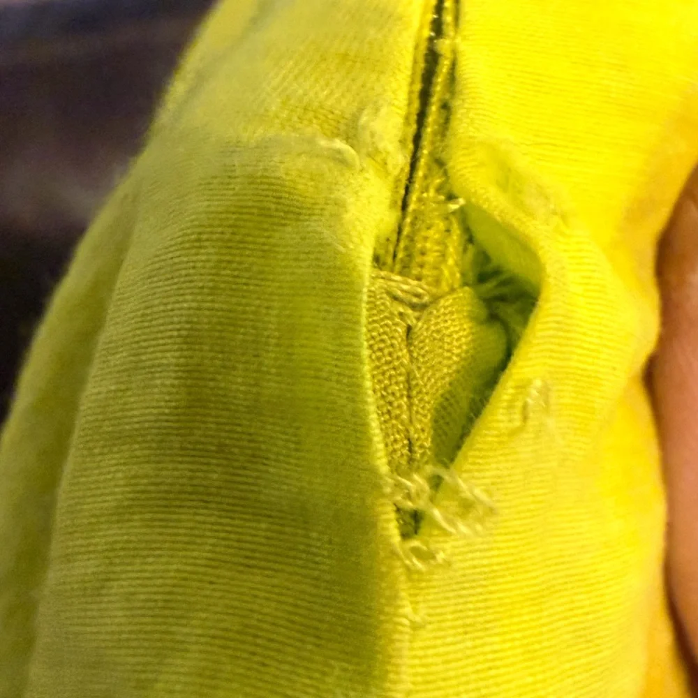 Nocturne | euc size 38 | neon Yellow green Mini Skirt. Retro, see description